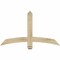 Ekena Millwork Bellingham Rough Sawn Timber Gable Bracket, Douglas Fir, 48"W x 28"H x 2"D x 4"F, 14/12 Pitch GBW048X28X0204BEL00RDF - alternate 1